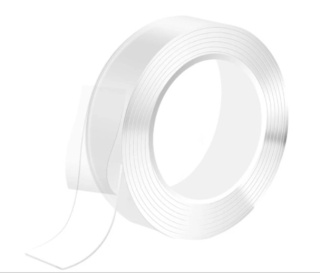 Taśma dwustronna Nano 1mm 10 mm 5 m przeźroczysta AW